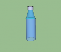 botella 3D